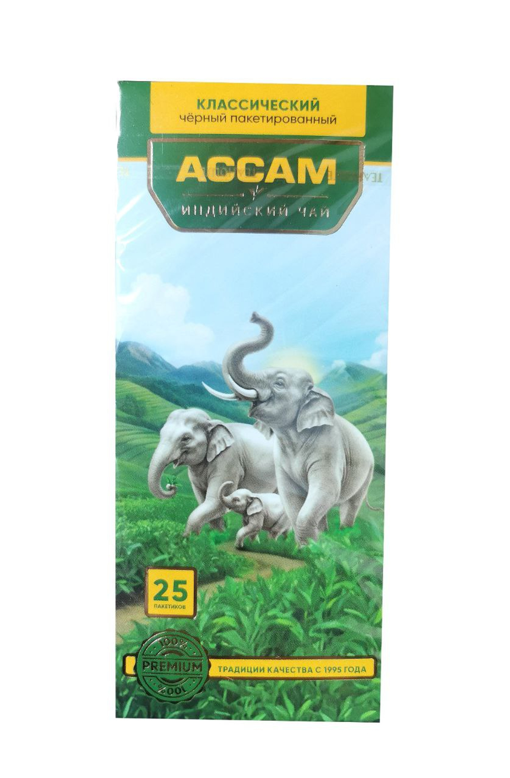 Чай Ассам пакет 2гр 25 пак 1*36