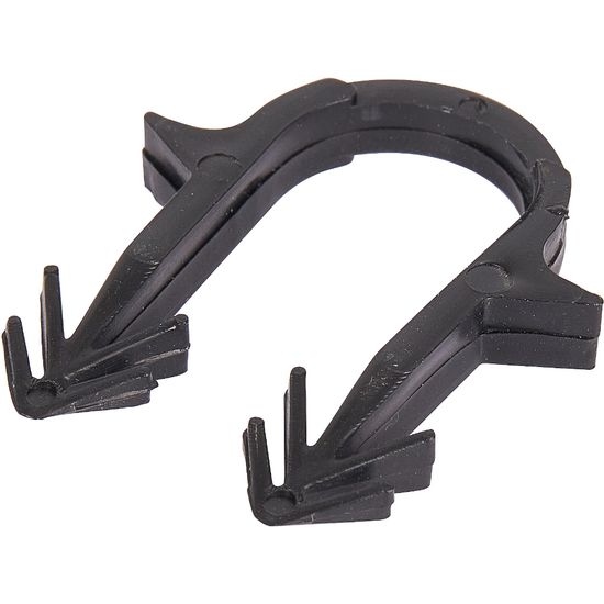 Скоба якорная Stout для труб с двойным креплением, цвет чёрный (SMF-0004-001620)