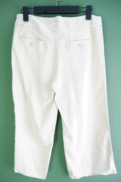 Бриджи Zara льняные, маркировка М, визуально 46 размер, новые