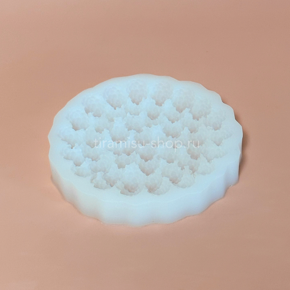 3D молд силиконовый «Малина» 14 см