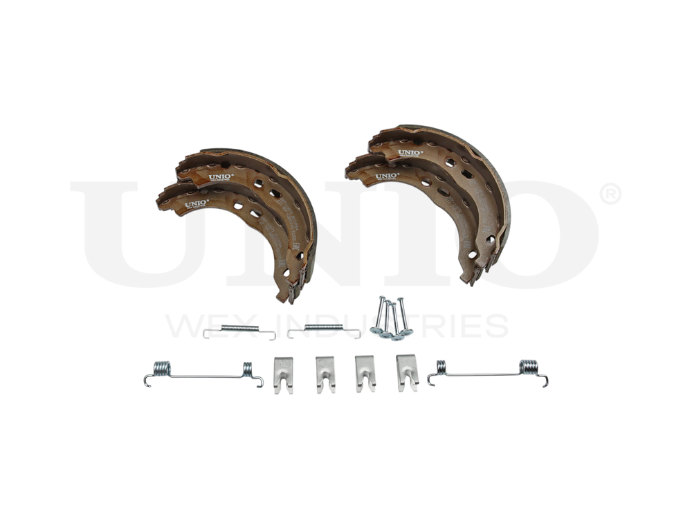Колодки тормозные бараб. задние с установ. к-том UNIO BRP-10075