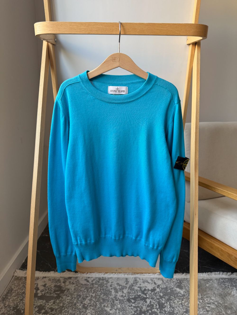 Хлопковый джемпер Stone Island, 140