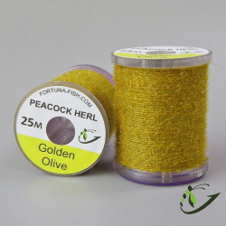 Fortuna-Fish Микросинель Peacock Herl Thread (25 м)