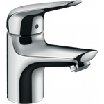 Смеситель hansgrohe Novus для раковины однорычажный со сливным гарнитуром, хром 71020000