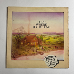 Винтажная виниловая пластинка LP Living Sound Here Where You Belong (UK 1977)