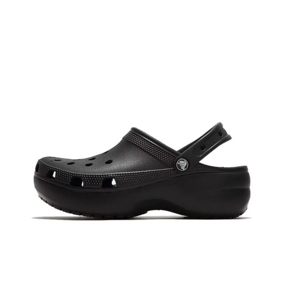 Crocs Classic Platform Clog 'Black Butterfly'