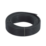 Металлорукав DN 35мм в гладкой PU оболочке, Dвн 35,0 мм, Dнар 43,0мм,25м, цвет черный