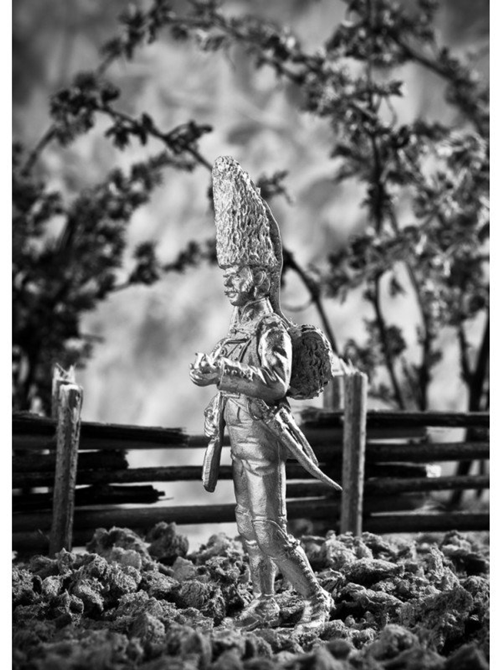 Оловянный солдатик Гренадер полка Корона 1808 год