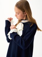 Платье для девочки AT1400 синий