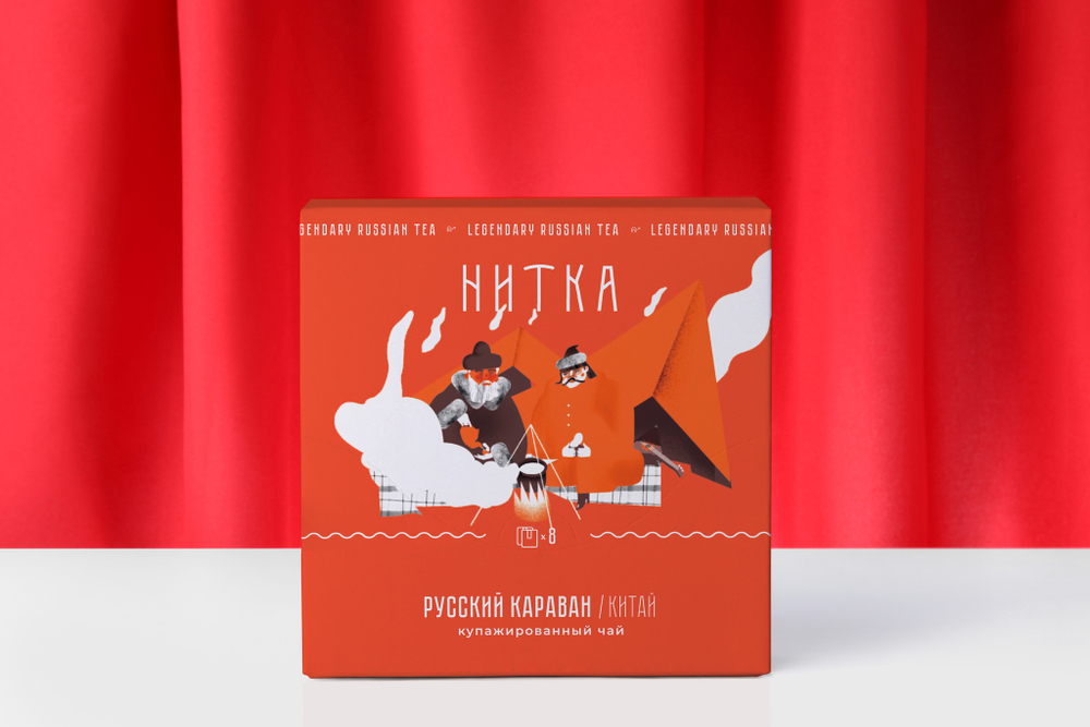Чай в пакетиках "Русский караван"
