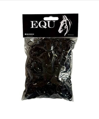 Резинки для гривы (черные) 500 шт