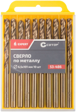 Сверло по металлу Cutop EXPERT, 6,5х101 мм (10 шт) 53-486
