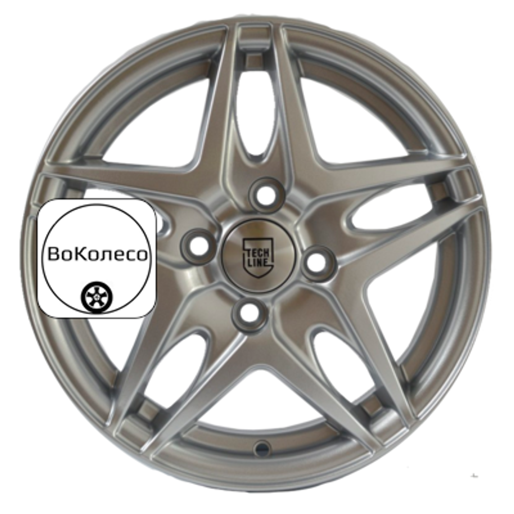 6x15/4x98 ET35 D58,6 530 Silver Tech Line