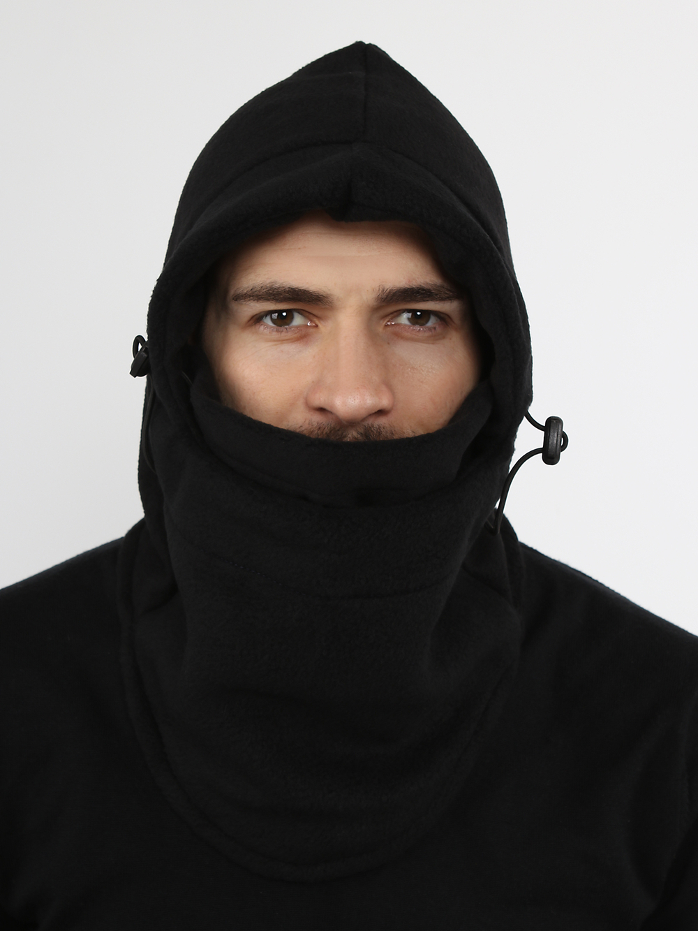 Шлем Балаклава флисовый Prival черный