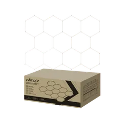 Светильник светодиодный ДБО-HEXAGON 11С-46065 460Вт 230В 6500К 11 сот 0.5м шнур с вилкой 3256х2350мм NEOX