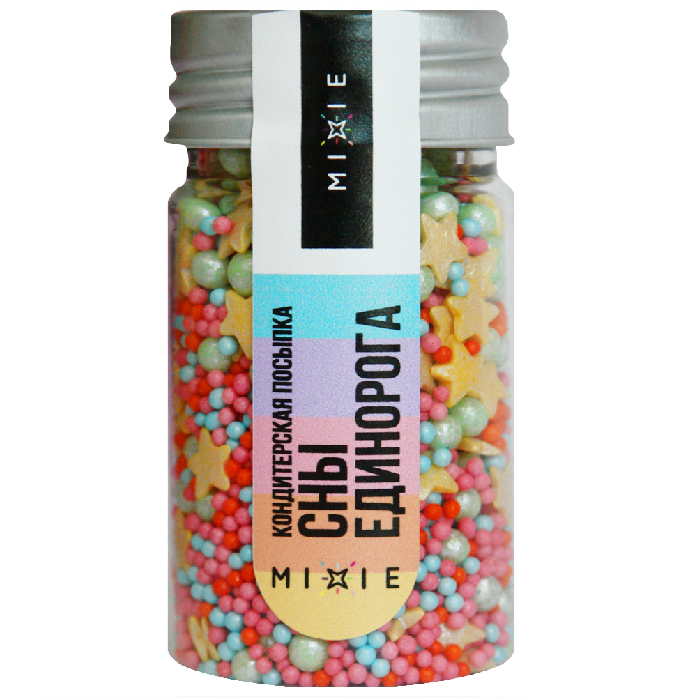 Посыпка кондитерская Сны единорога 50 г MIXIE
