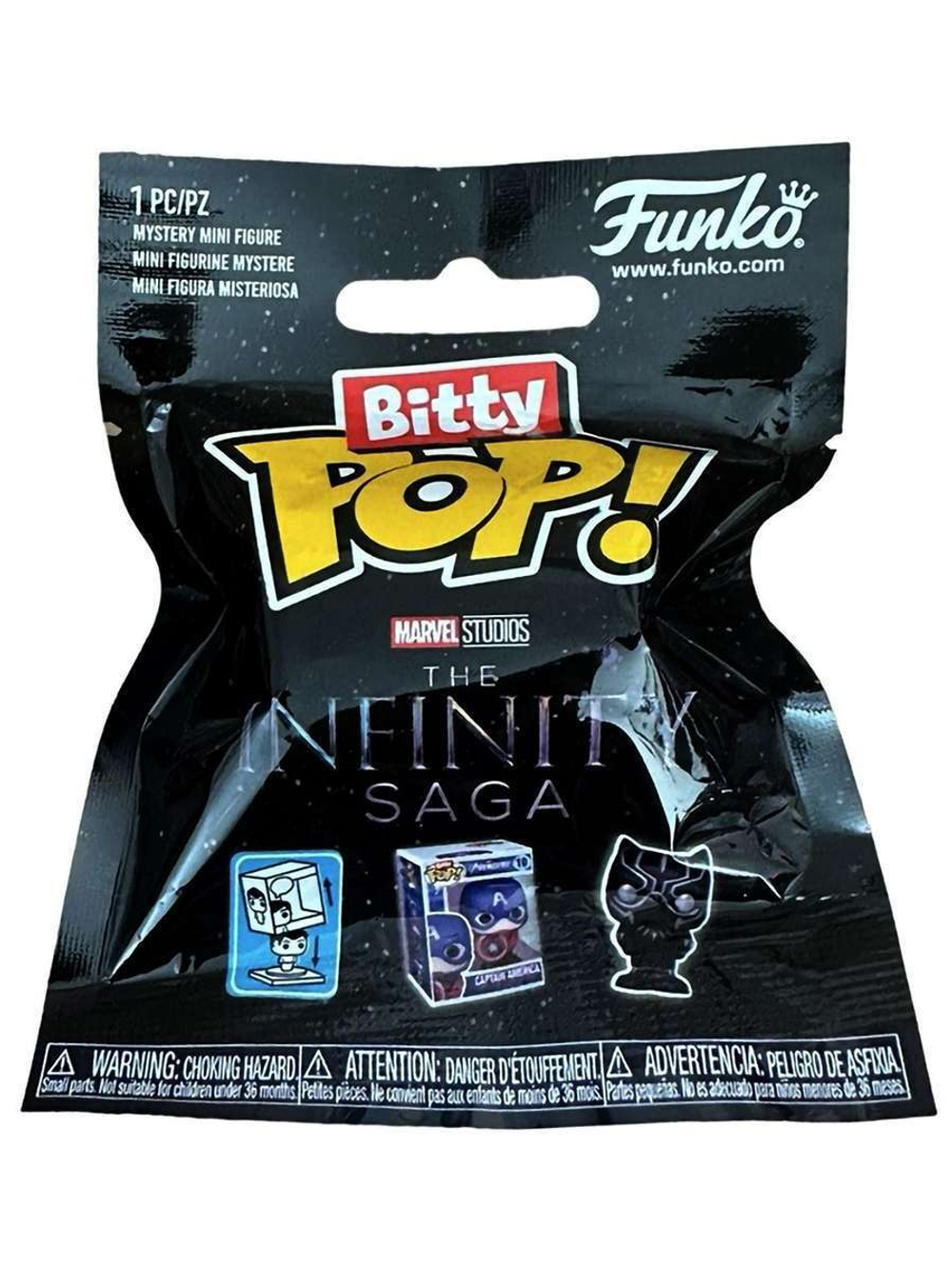 Фигурка Funko Bitty POP! Marvel Mystery 1 штука в ассортименте (из12) 81119