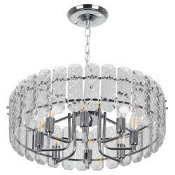 Люстра Rivoli Whitney 1050-308 8 х Е14 40 Вт хрусталь