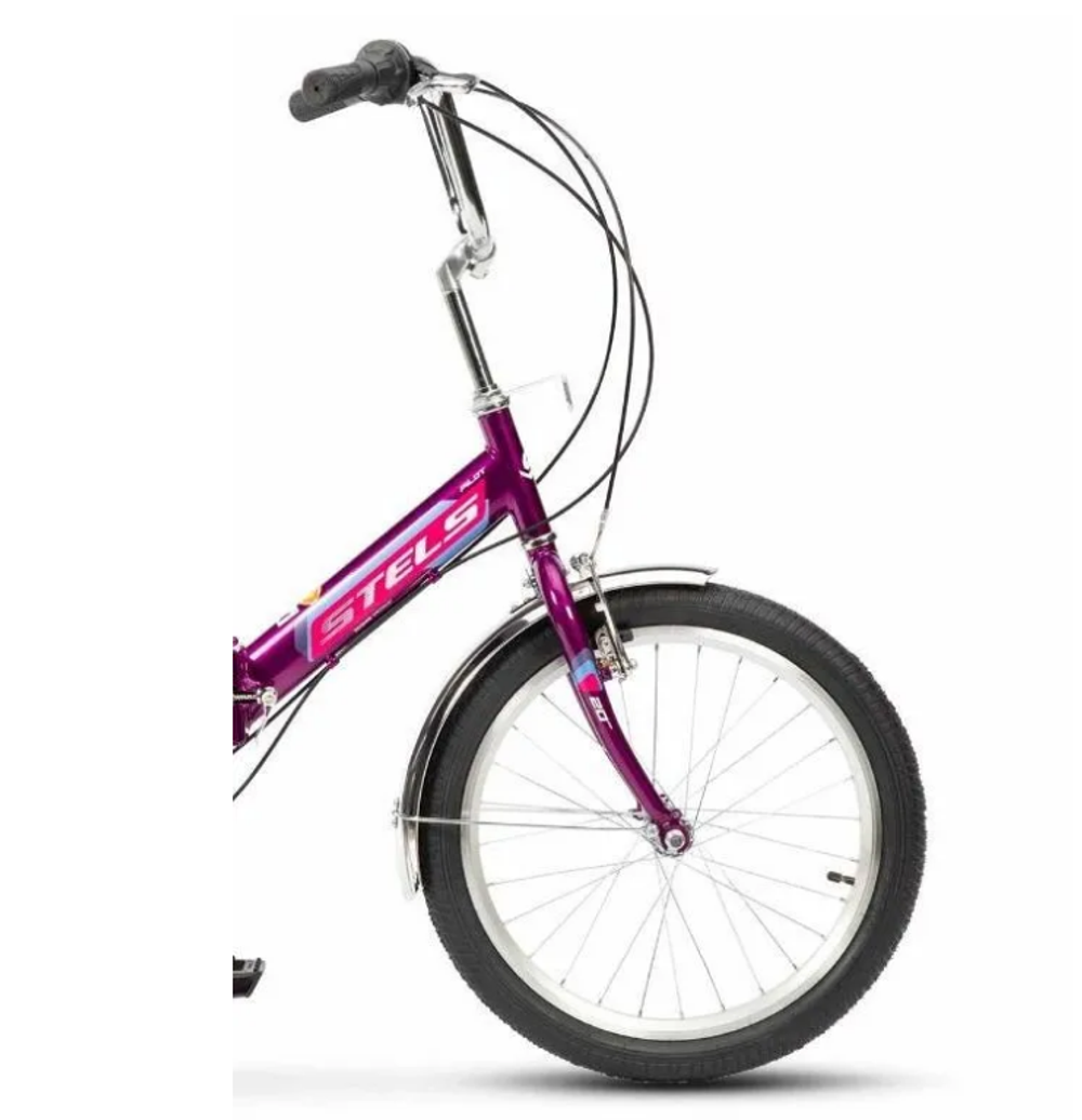 Велосипед 20" STELS PILOT 350 V, рама 11 пурпурный