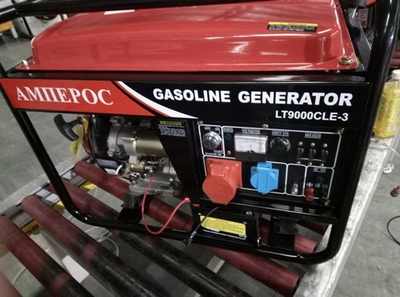 Бензиновый генератор 8 кВт АМПЕРОС LT 10000LBE-3 c автозапуском