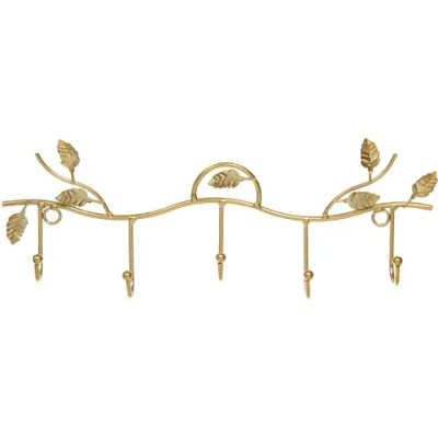 Ключница настенная металлическая «ЛОФТ ВОСТ», панэгро, цвет золото, 34*12*3.5