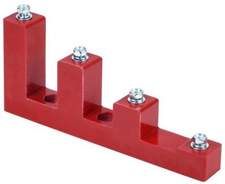 Изолятор ступенчатый ИСв4-30 (М8) силовой с болтом IEK YIS11-4-30-8-B