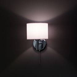 Citilux Аврора CL463310 Бра с белым абажуром и выключателем