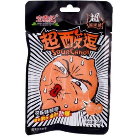 Карамель Hong Tai Kee Foods с кислым вкусом КОЛА 23гр 20шт