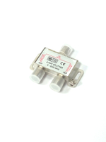 Сплиттер "Делитель ТВ сигнала" 2-WAY с проходом питания 5-2050МГц Сигнал