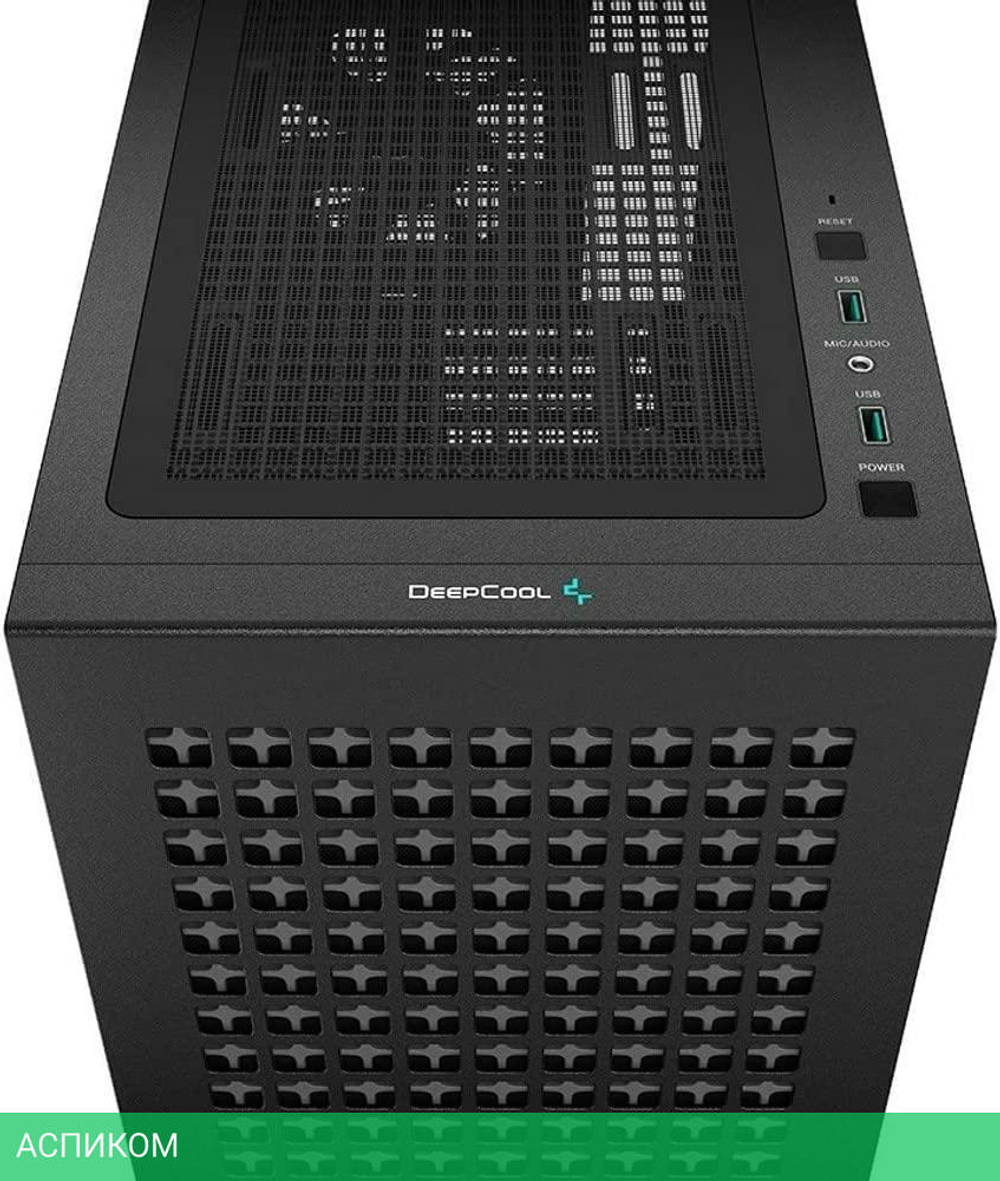 Корпус DeepCool CH370 Black (R-CH370-BKNAM1-G-1)
