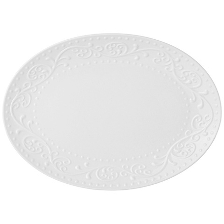 БЛЮДО ОВАЛЬНОЕ LEFARD "FLORAL" 35*25,5*3 СМ (КОР=12ШТ.)