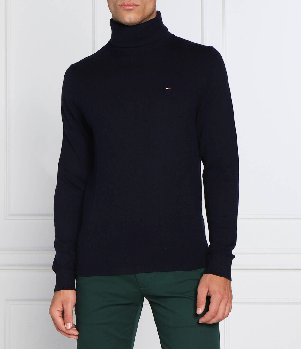 гольф Tommy Hilfiger - темно-синий(MW0MW28048)