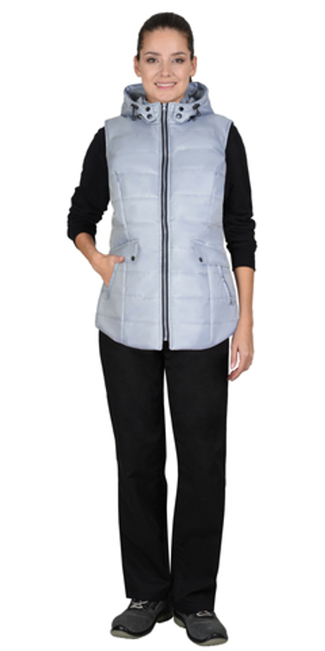 Жилет СИРИУС-УЛЬТРА светло-серый