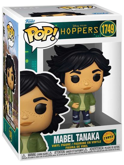 Фигурка Funko POP! Disney Hoppers Mabel Beaver w/(Mabel Tanaka) Chase (1749) 83613 / Фигурка Фанко ПОП! по мотивам мультфильма "Прыгуны", Мейбл (ЧЕЙЗ)