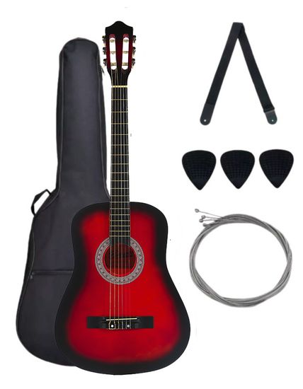 Классическая гитара 7/8 Belucci BC3805 RDS (комплект)