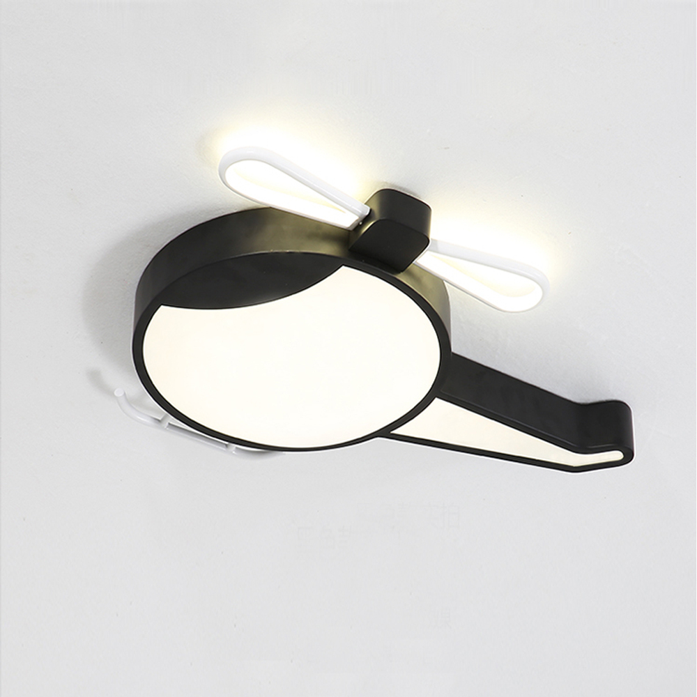 Потолочный дизайнерский светильник Copter by Light Room (черный)