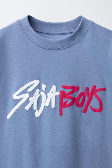 ZARA ФУТБОЛКА KPOP DEMON HUNTERS™ NETFLIX ©, СИНИЙ