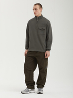 Мужская Толстовка Diagonal Raised Fleece Half Zip