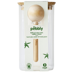 Контейнер для хранения с крышкой и ложкой Pebbly, 1400 мл