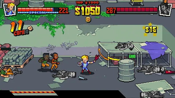 NSW Double Dragon Gaiden: Rise of the Dragons (Б/У, Английская версия)