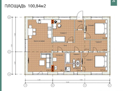 Проект Дома 100,84 кв. м К-159