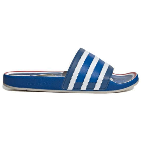 Adidas Adilette Premium Slides 'Blue White'
