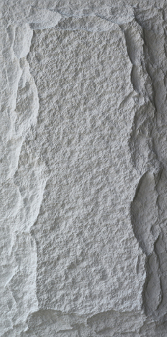 6 SM PU STONE PANEL-Mushroom Stone 1-White 1200*600*60mm