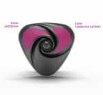 Вибромассажёр с электростимуляцией Hearts Desire (Цвет: черный)