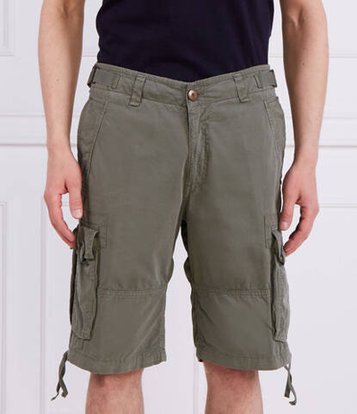 Шорты Aeronautica Militare - оливковый(BE003CT1122)