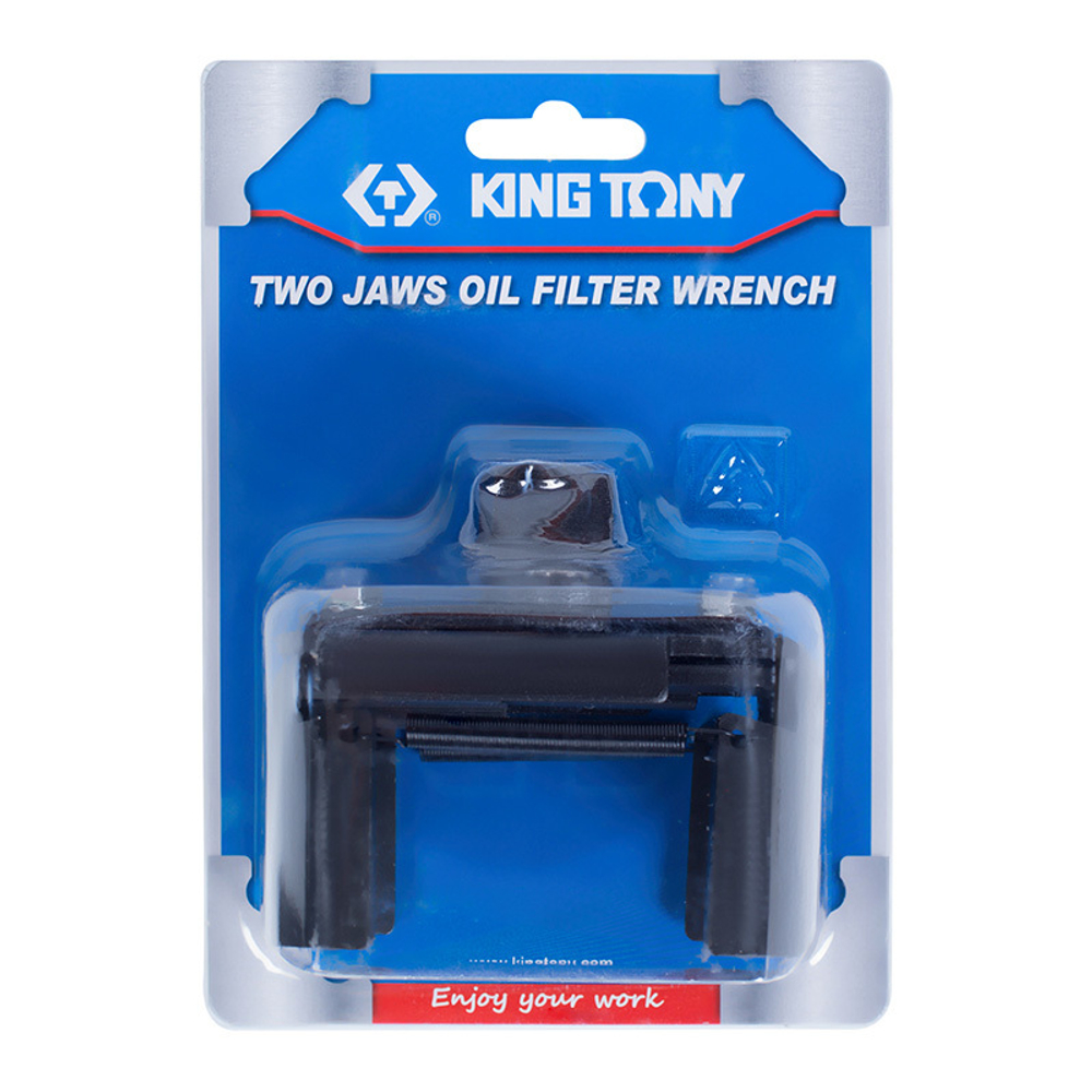 Съемник масляных фильтров 1/2&quot;, 80-115 мм, двухзахватный KING TONY 9AE53-115