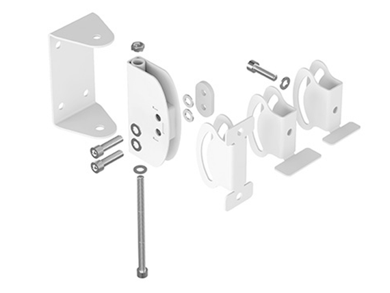 CVGAUDIO SMC-65W - универсальный настенный кронштейн для установки акустических систем серий ODF (4”, 5”, 6”) / RF (4”, 5”, 6”) / AXE / NUT5:8.