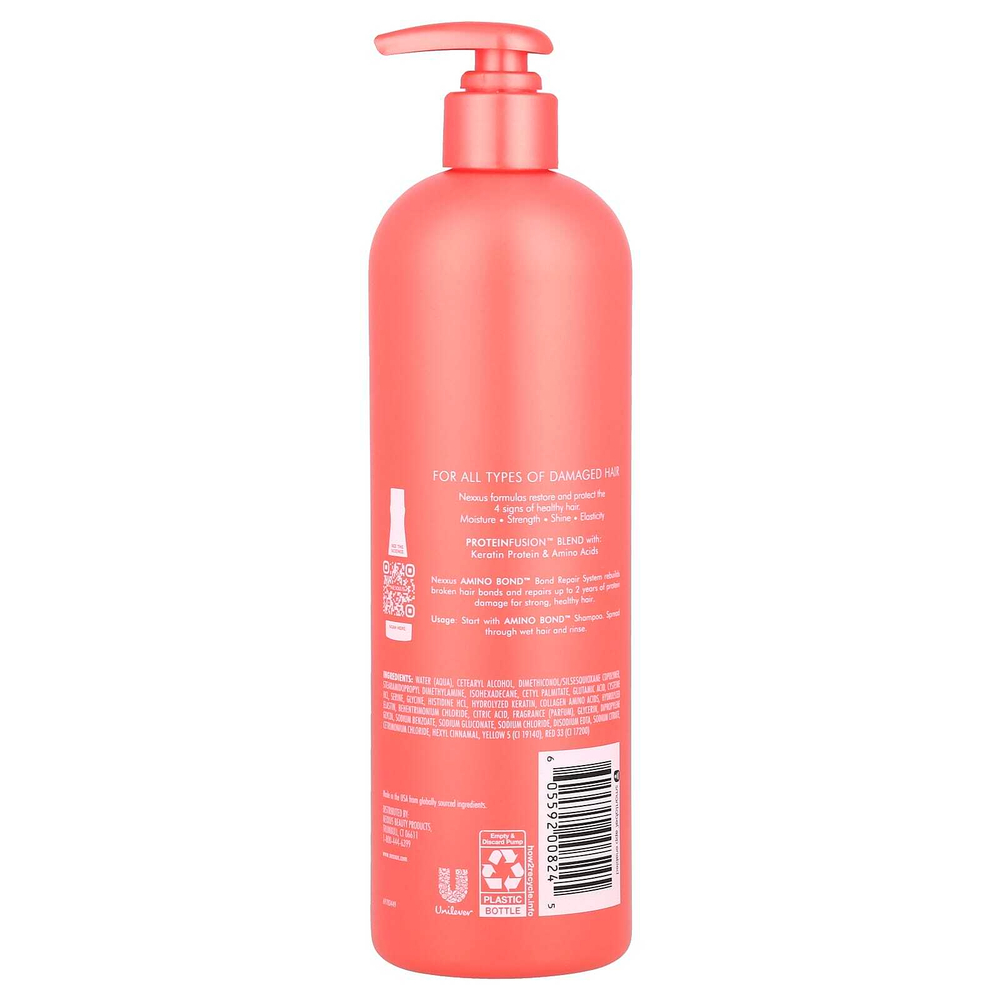 Nexxus, Amino Bond ™, кондиционер, для всех типов поврежденных волос, 488 мл (16,5 жидк. унц.)