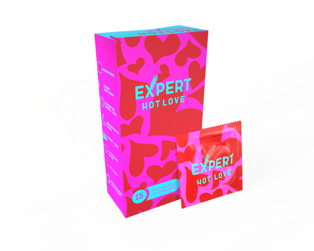Презервативы Expert Hot Love 15 шт 9465ex